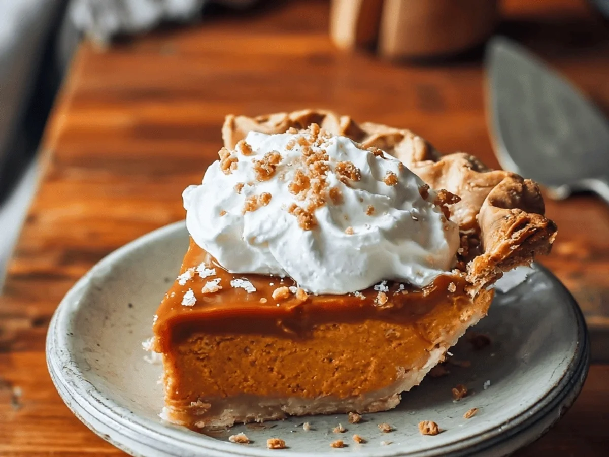 Hilly's Pumpkin Caramel Pie: A Cozy Fall Dream - Featured Image
