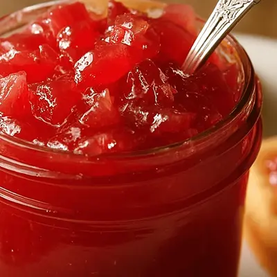 Homemade Amish Rhubarb Jam Recipe