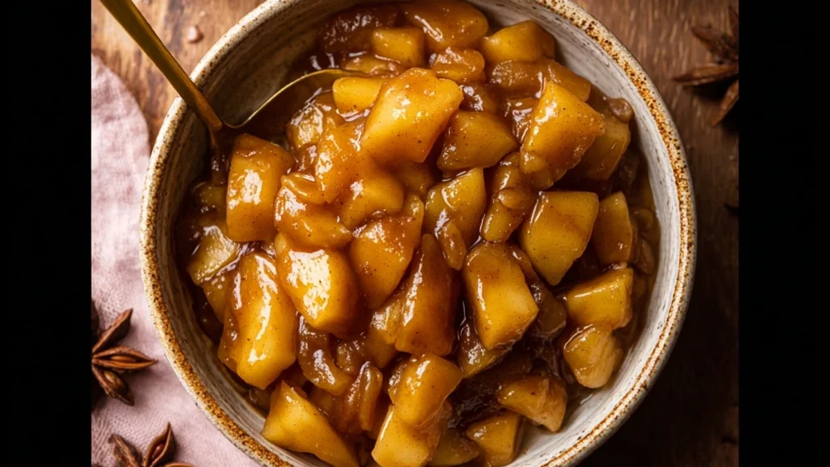Homemade Apple Pie Filling: Spiced & Tender Apples