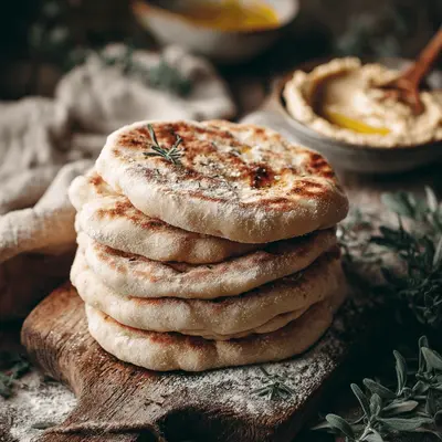 Homemade Greek Pita Bread: Soft, Fluffy & Easy!
