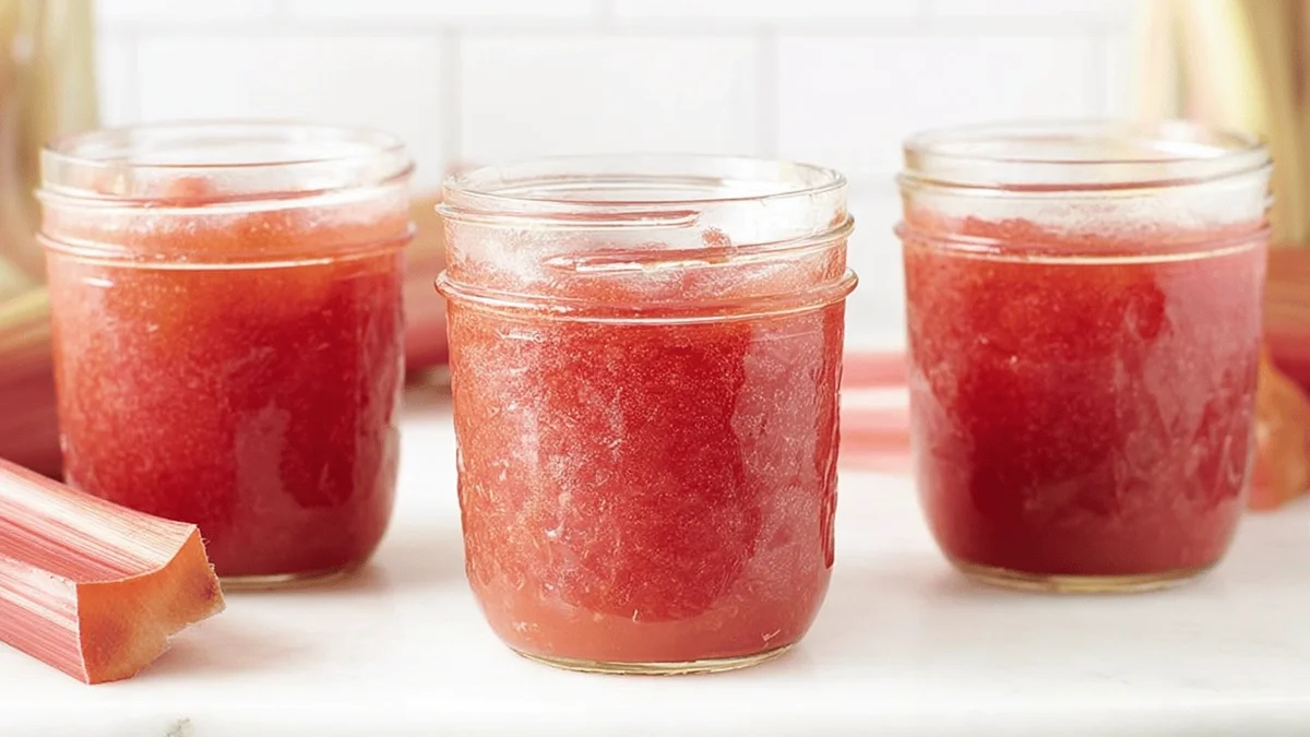 Homemade Rhubarb Sauce Recipe for All Occasions