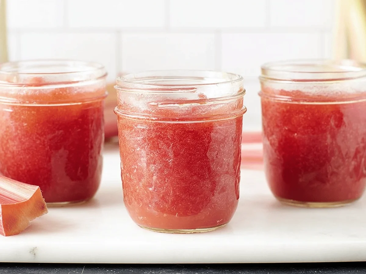 Homemade Rhubarb Sauce Recipe for All Occasions - Featured Image