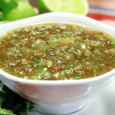 Homemade Roasted Tomatillo Salsa Verde Recipe