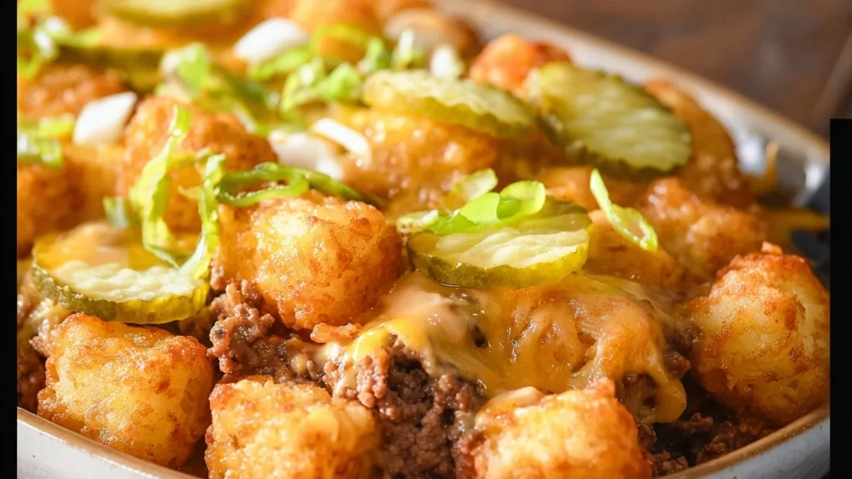 Homestyle Big Mac Tater Tot Casserole Recipe