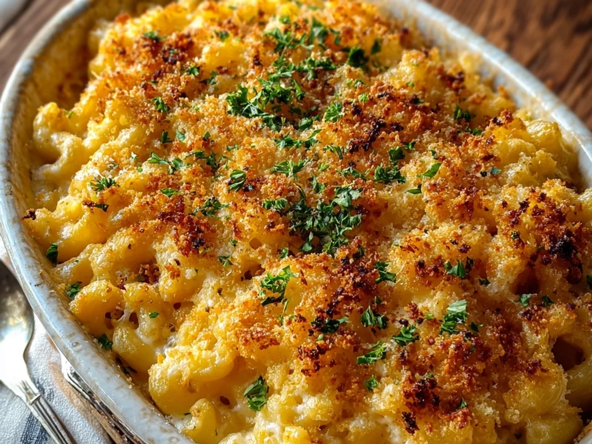 Homestyle Cheesy Baked Macaroni Casserole for Comfort - Featured Image
