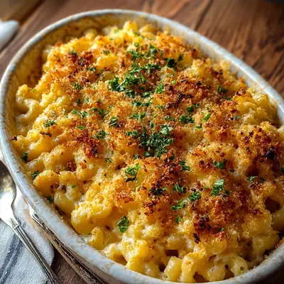 Homestyle Cheesy Baked Macaroni Casserole for Comfort