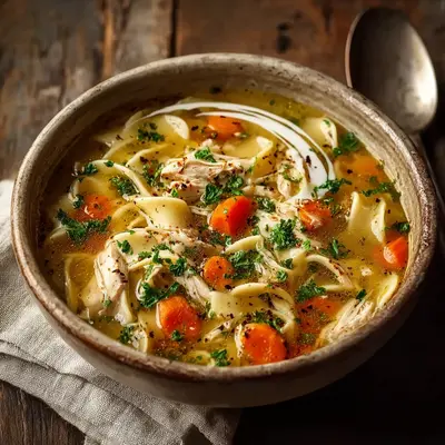 Homestyle Chicken Noodle Soup: A Comforting Classic