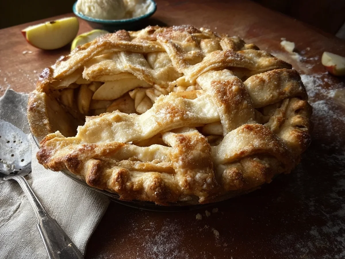 Homestyle Grandma's Apple Pie: A Sweet Memory - Featured Image