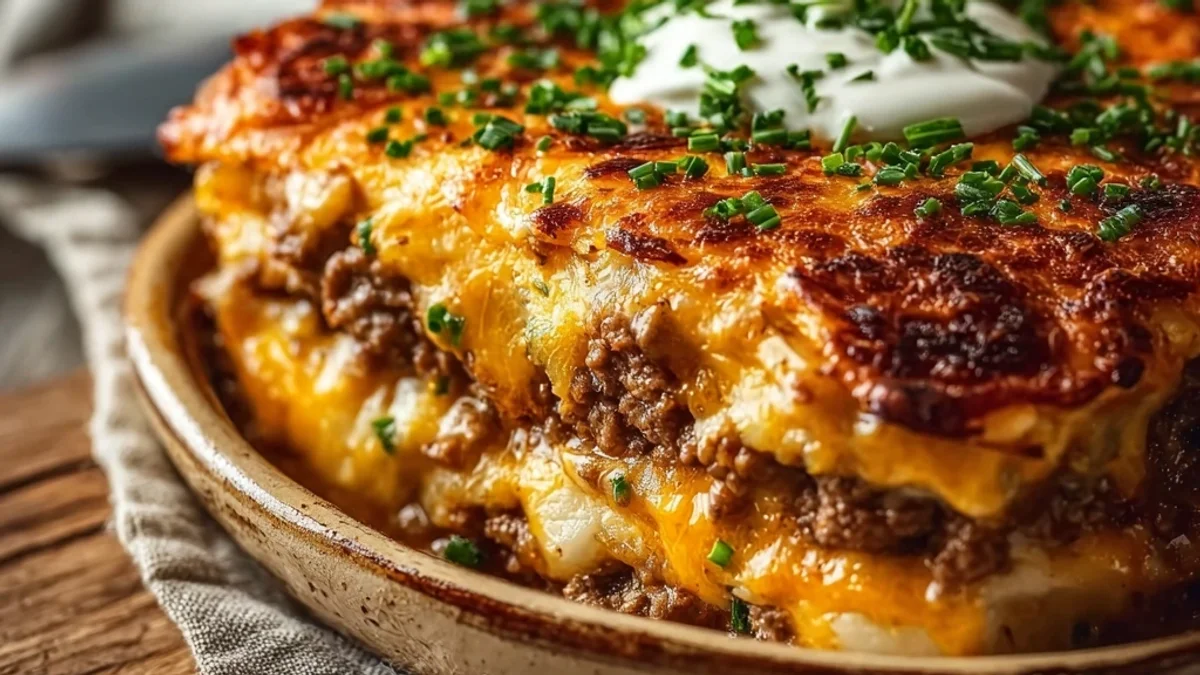 Homestyle Hamburger Supreme Casserole: Easy Weeknight Dinner
