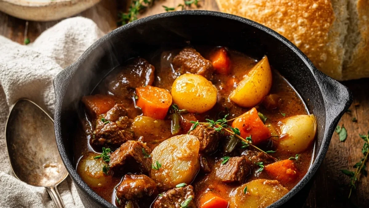 Homestyle Old Fashioned Beef Stew: A Sunday Dinner Classic