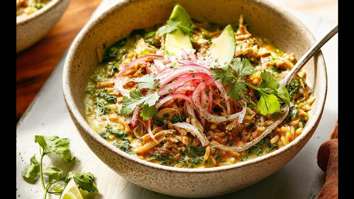 Homestyle Peruvian Arroz con Pollo Recipe