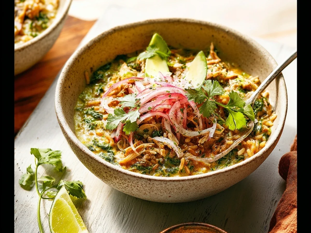 Homestyle Peruvian Arroz con Pollo Recipe - Featured Image