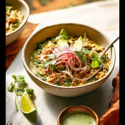 Homestyle Peruvian Arroz con Pollo Recipe