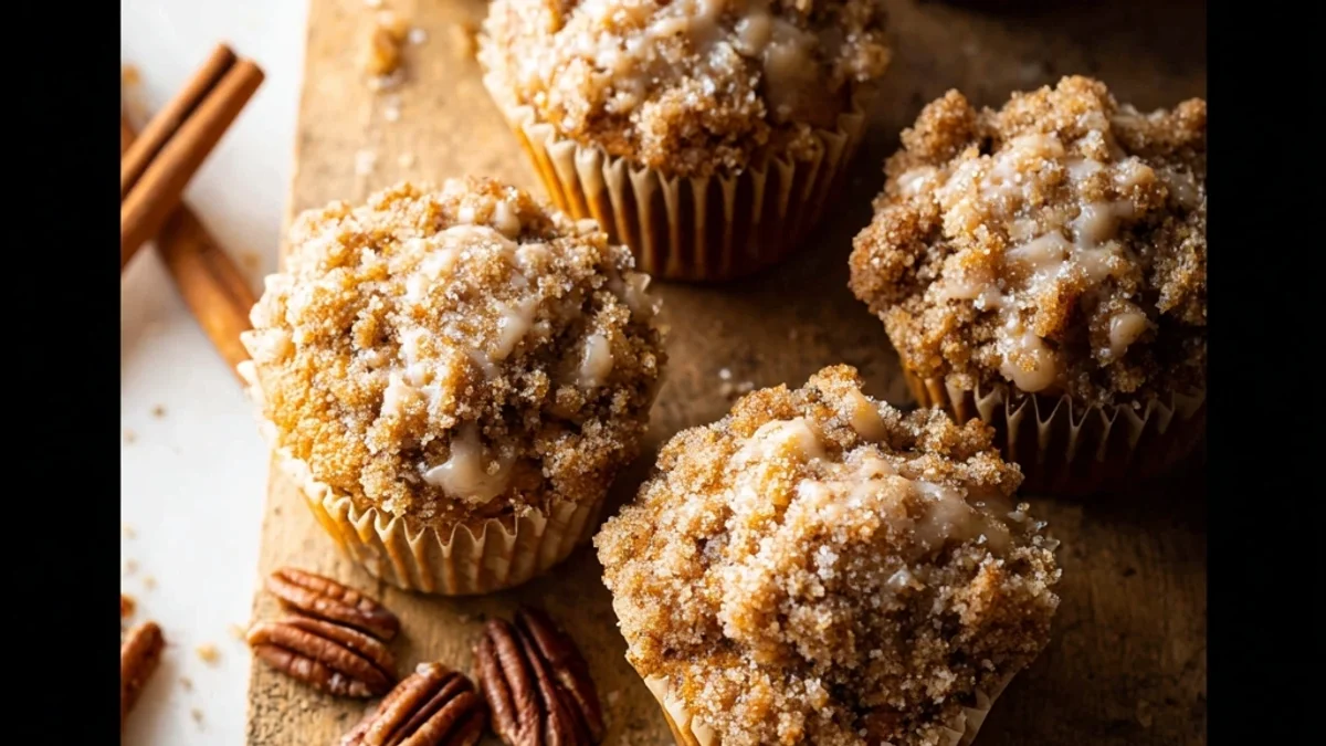Homestyle Pumpkin Crumb Cake Muffins: Delicious Fall Treat