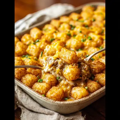 Homestyle Tater Tot Casserole Recipe: Cheesy Dinner Magic
