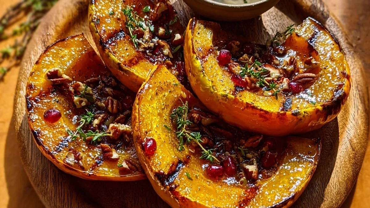 Honey Glazed Acorn Squash Recipe: Sweet & Savory