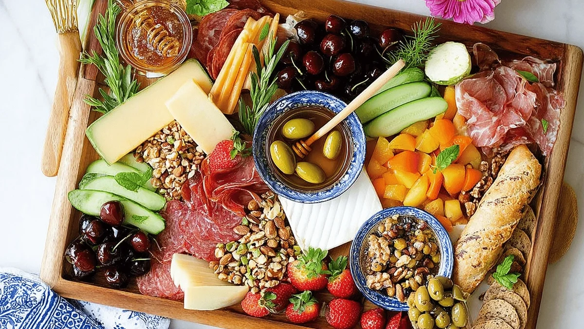 How to Create the Ultimate Summer Grazing Charcuterie Board