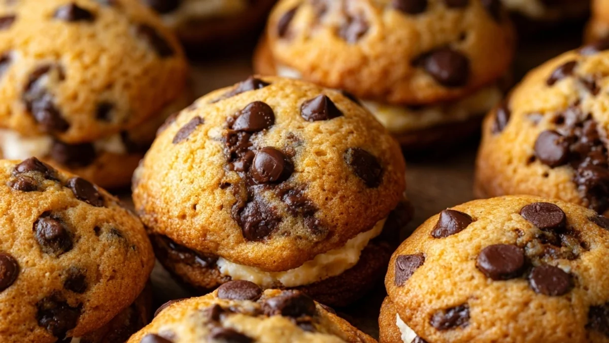 Irresistible Cheesecake Stuffed Chocolate Chip Cookies