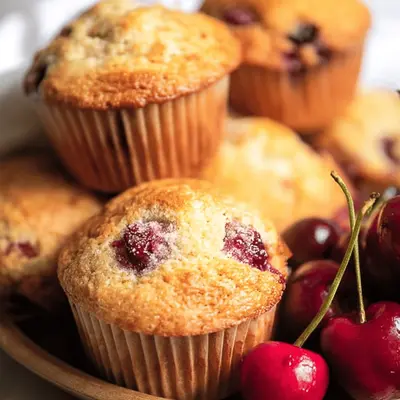 Irresistible Cherry Muffins Recipe: Sweet & Tangy Perfection