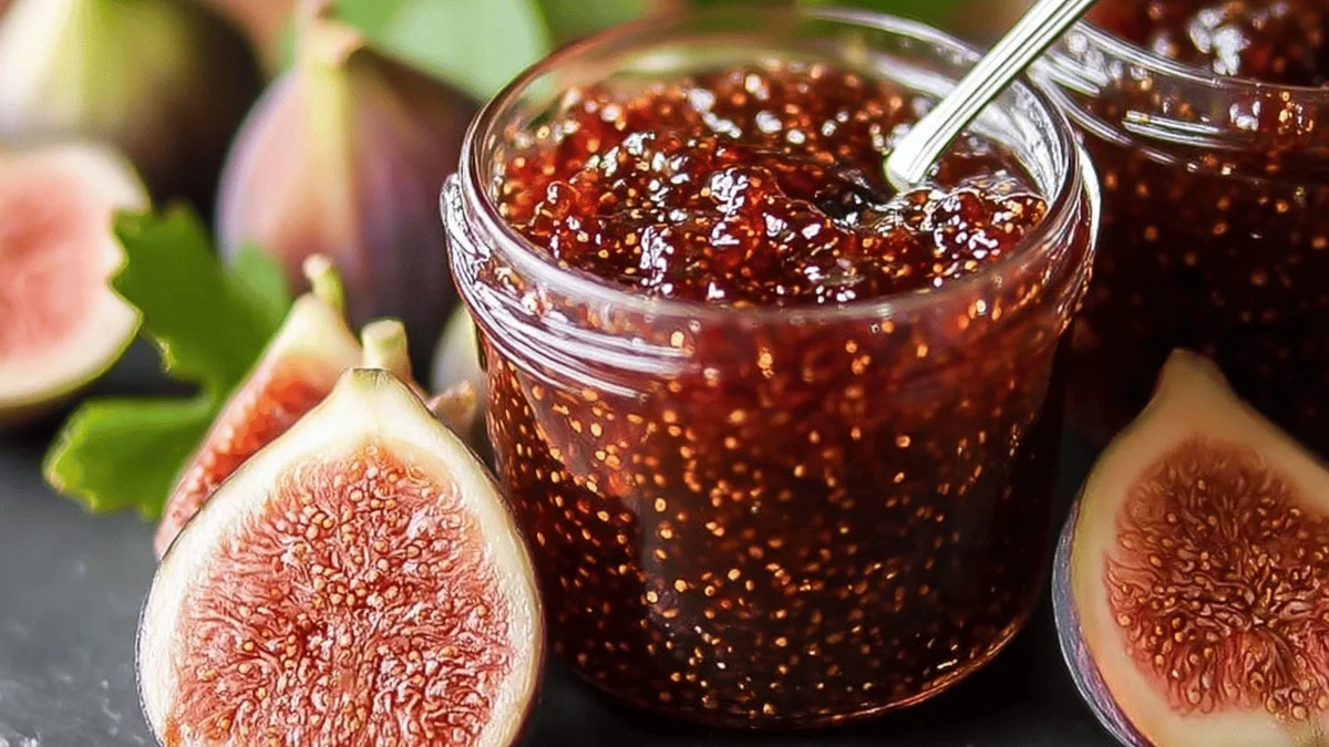 Irresistible Homemade Fig Jam Recipe