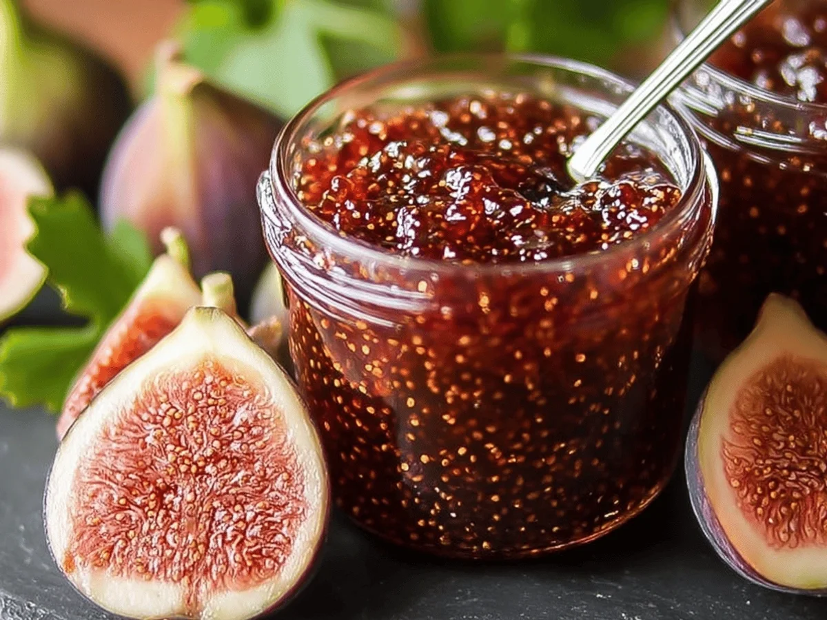 Irresistible Homemade Fig Jam Recipe - Featured Image