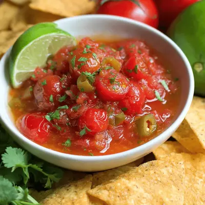 Irresistible Roasted Cherry Tomato Salsa Recipe