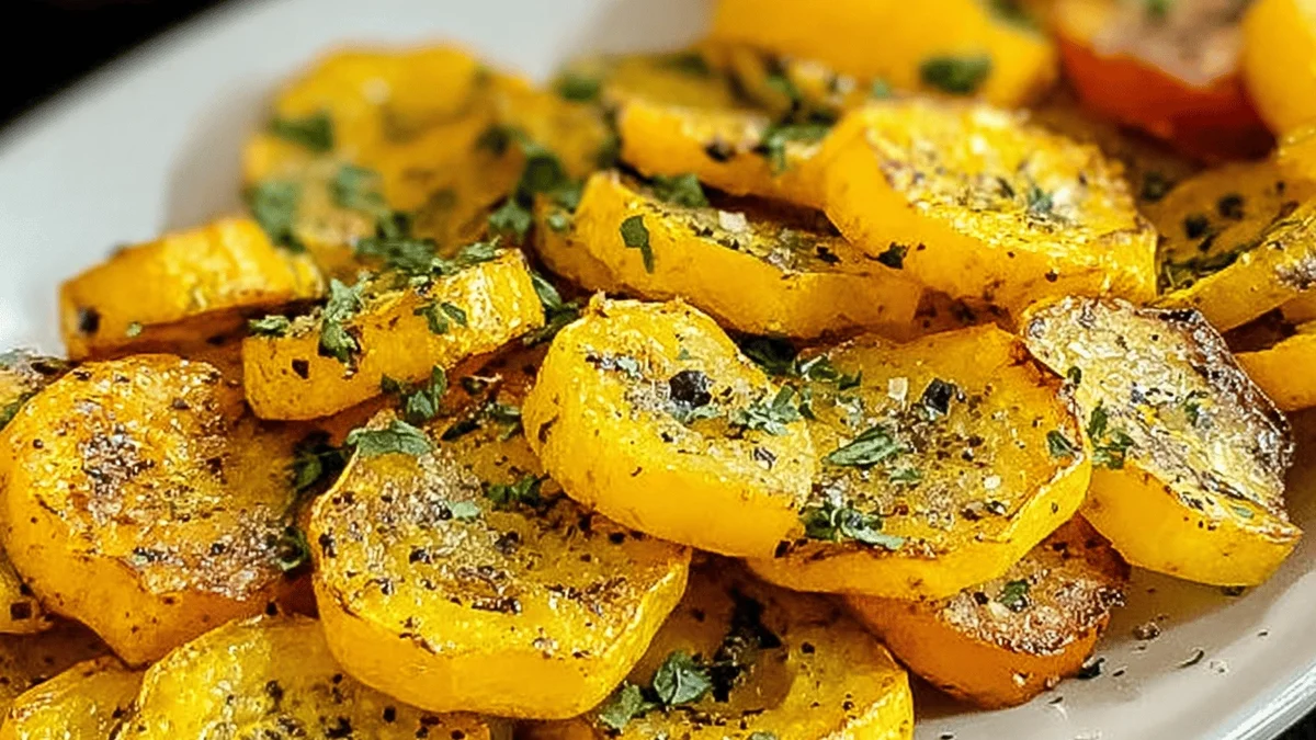 Irresistible Roasted Summer Squash Recipe