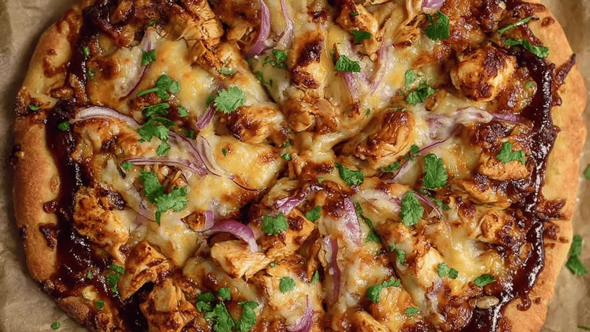 Irresistibly Easy BBQ Chicken Pizza Recipe