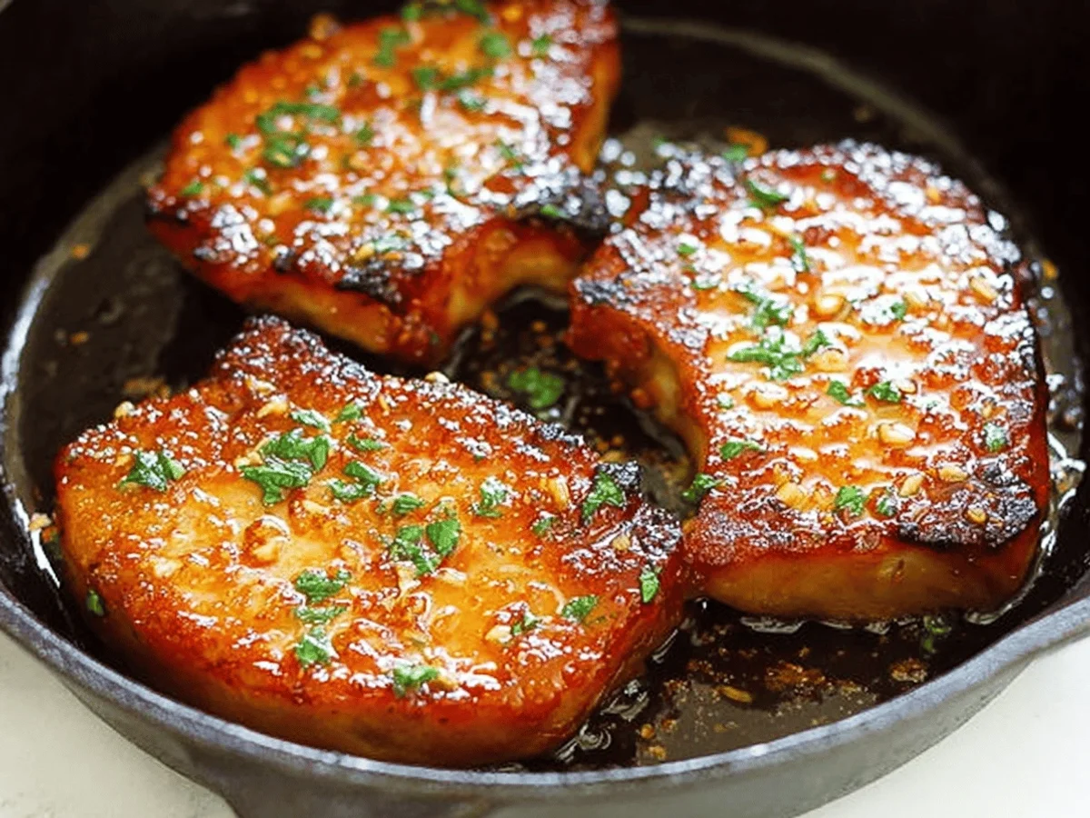 Irresistibly Juicy Honey Garlic Pork Chops for Dinner - Featured Image