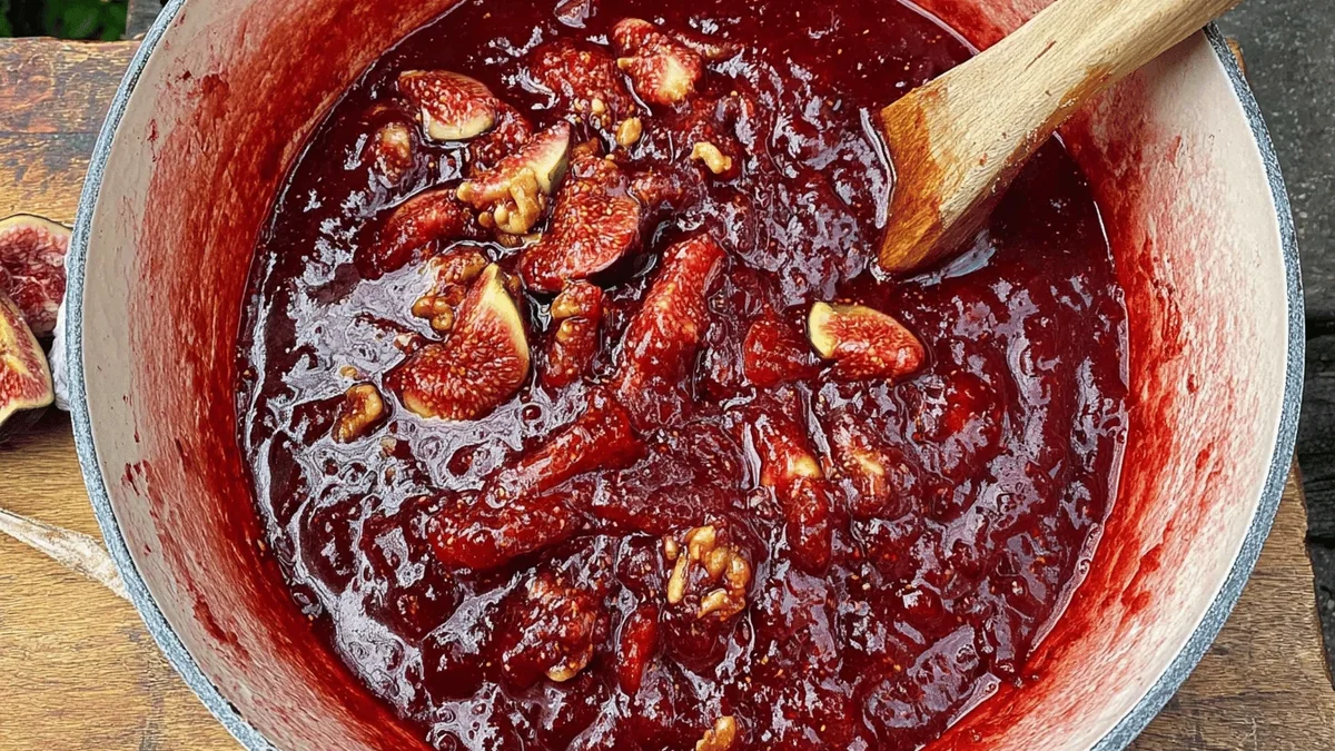Irresistibly Simple Fig Jam Recipe