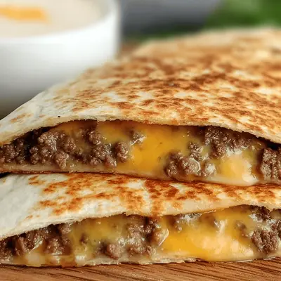 Juicy Blackstone Quesadilla Burger Recipe