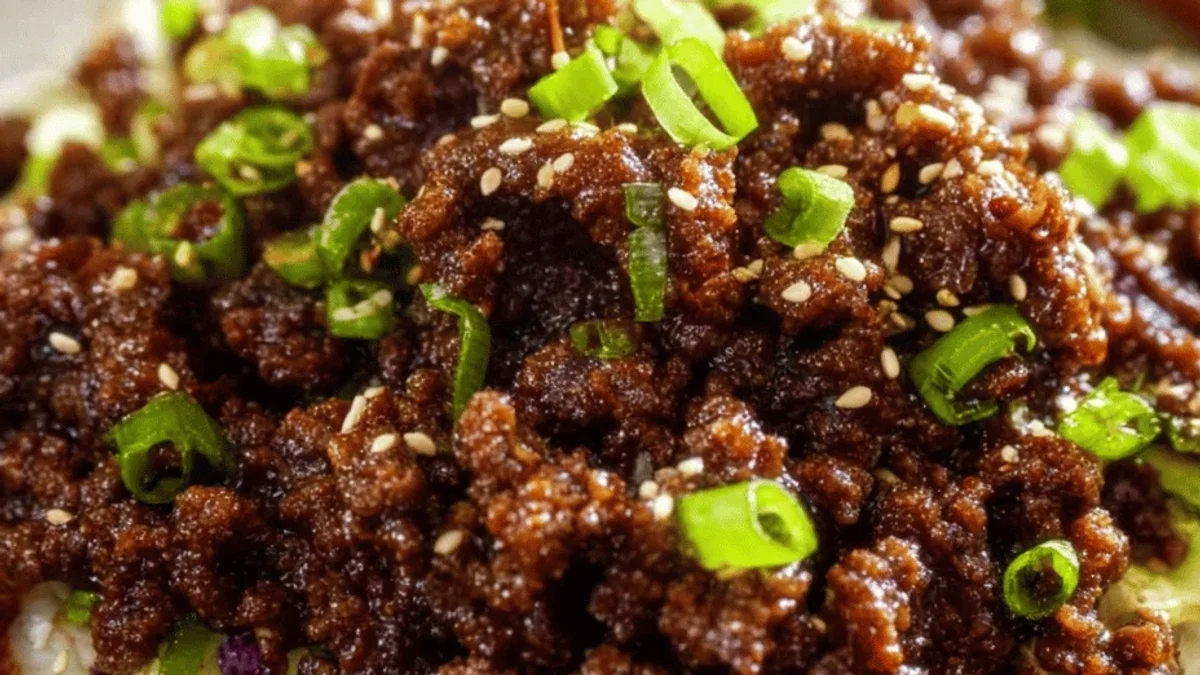 Korean Beef and Napa Slaw: My Go-To Weeknight Win!