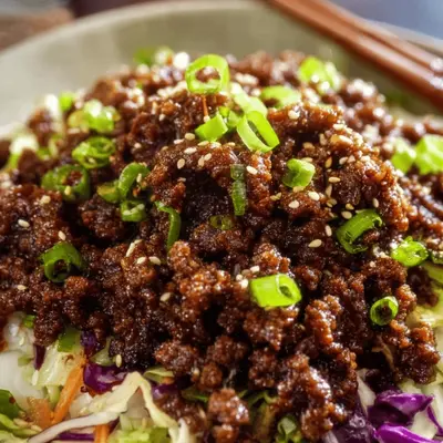 Korean Beef and Napa Slaw: My Go-To Weeknight Win!