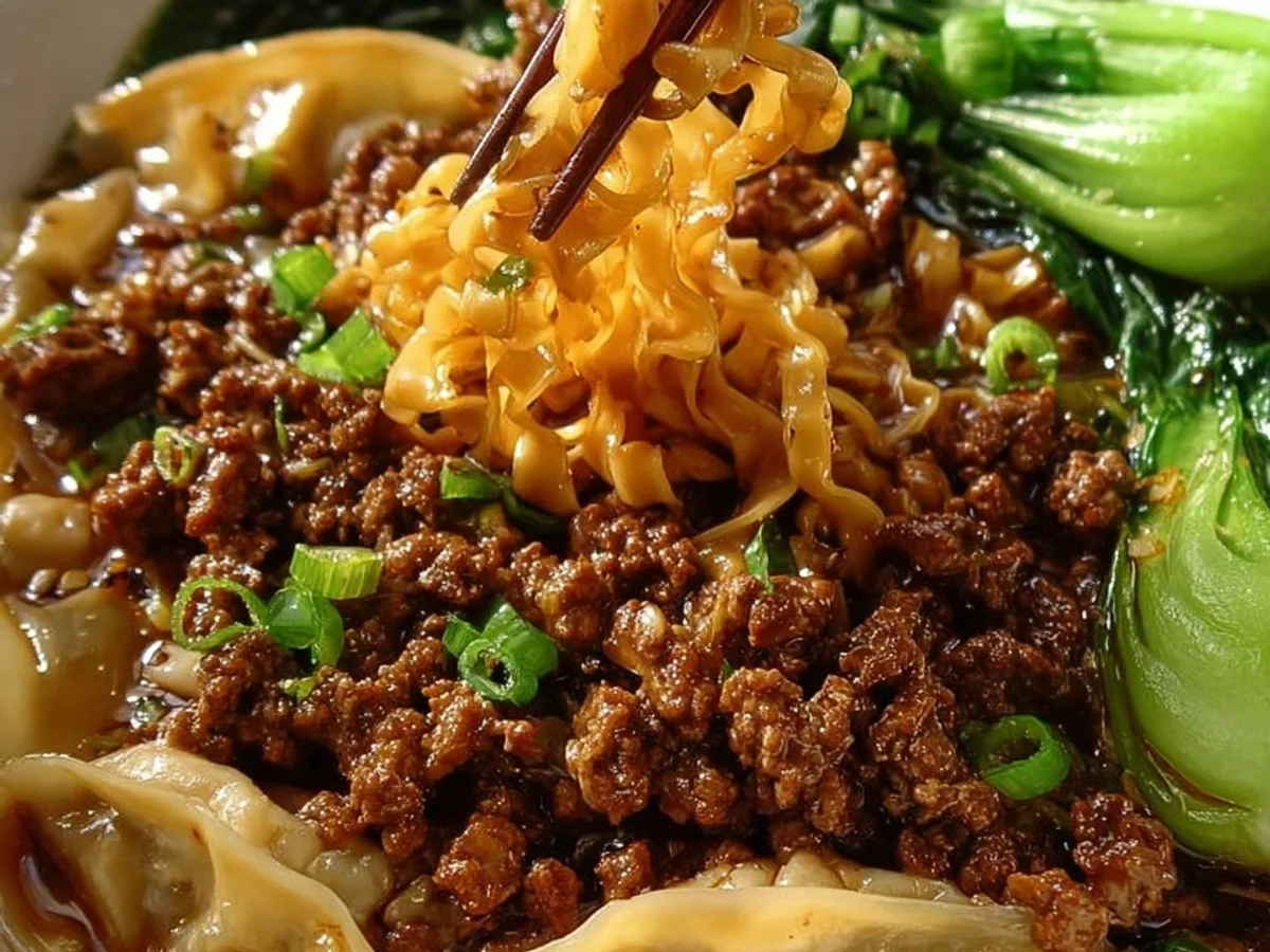 Lamb Potsticker Noodle Bowl: Quick, Bold Flavor - Featured Image
