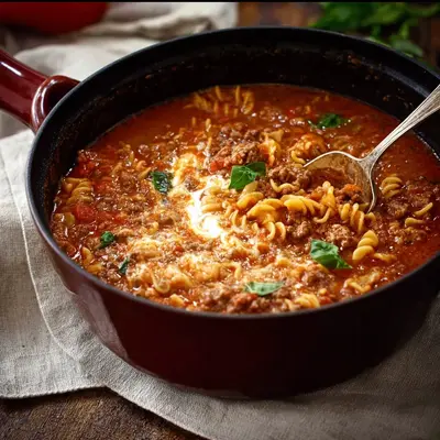 Lasagna Soup: Quick & Comforting Weeknight Meal