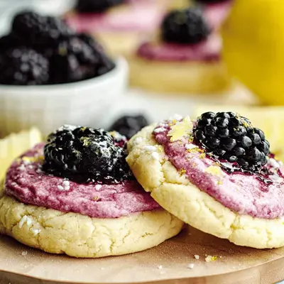 Lemon Blackberry Cookies Recipe - A Sweet and Tangy Treat