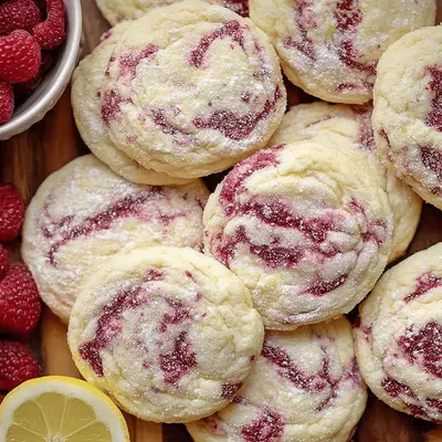 Lemon Raspberry Cookies Recipe