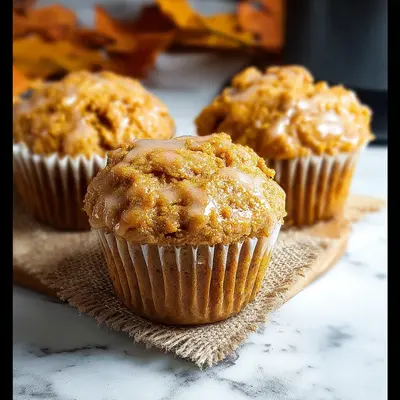 Light Greek Yogurt Pumpkin Muffins