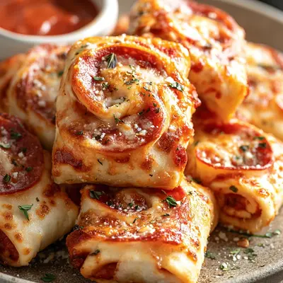 Low-Calorie Pizza Rolls: Quick 3-Ingredient Hack