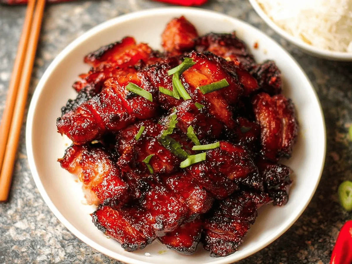 Make Authentic Chinese BBQ Pork Char Siu at Home - Featured Image