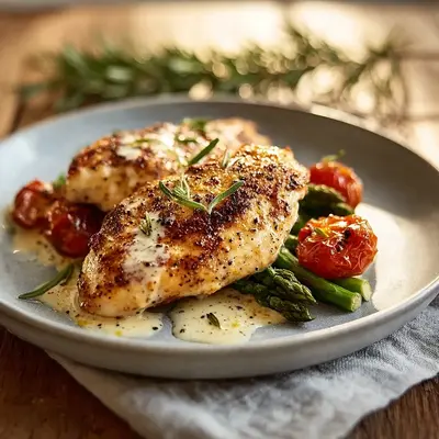 Melt-In-Your-Mouth Chicken Breast: Lemony Herb Pan Sauce