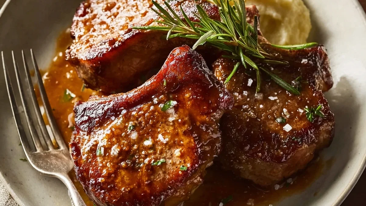 Melt-in-Your-Mouth Lamb Chops: Slow-Roasted & Tender