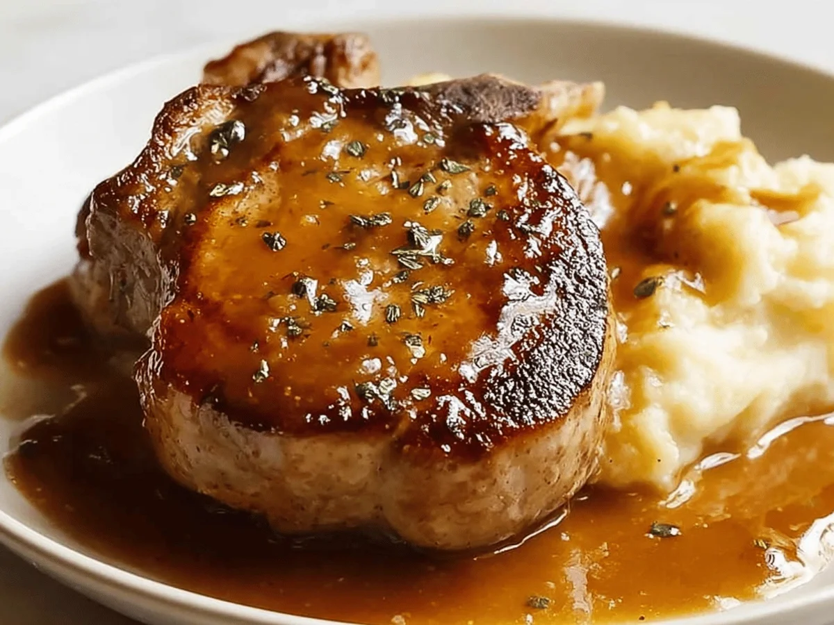 Melt-In-Your-Mouth Pork Chops Recipe - Featured Image