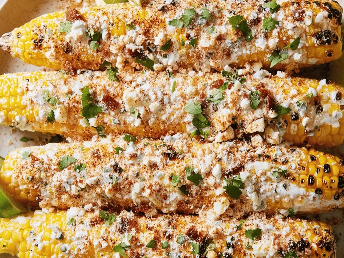 Mexican Street Corn Topping Recipe: Easy & Flavorful - Featured Image