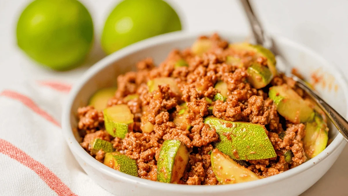 Mexican Zucchini and Beef Recipe: A Hearty Weeknight Hit