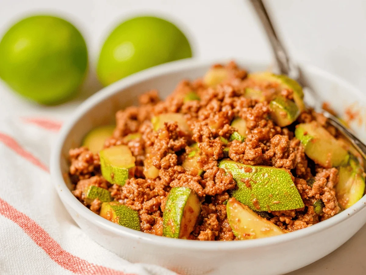 Mexican Zucchini and Beef Recipe: A Hearty Weeknight Hit - Featured Image