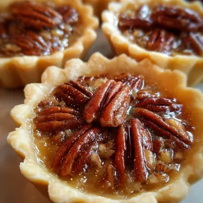 Mini Pecan Pie: Classic American Dessert for One