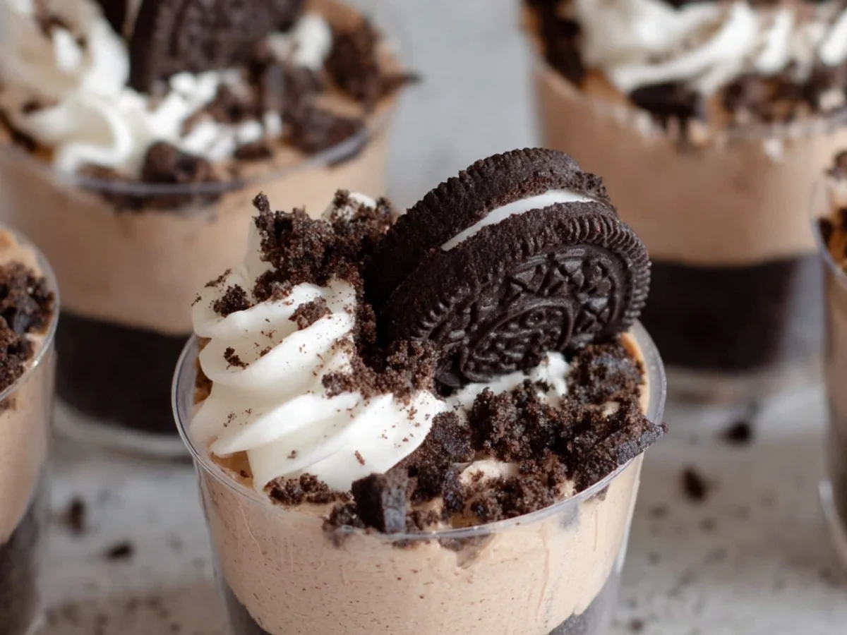 No Bake Oreo Dessert Cups: Easy Flavorful Treat - Featured Image