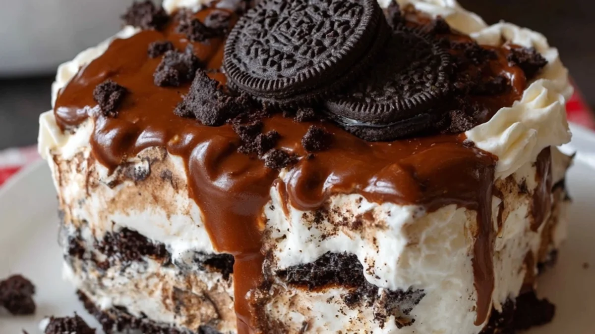 Oreo Eclair Dessert: Easy No-Bake Recipe
