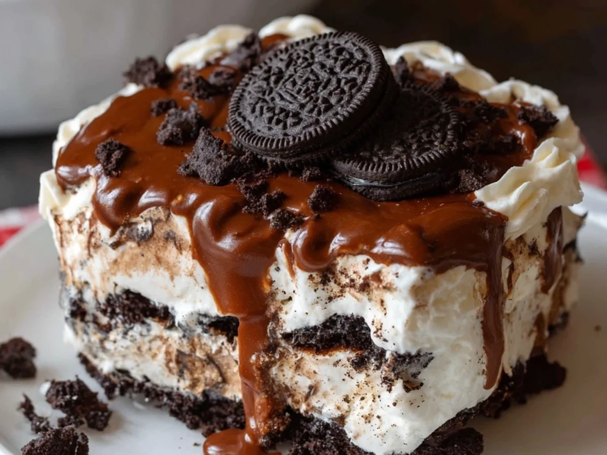 Oreo Eclair Dessert: Easy No-Bake Recipe - Featured Image
